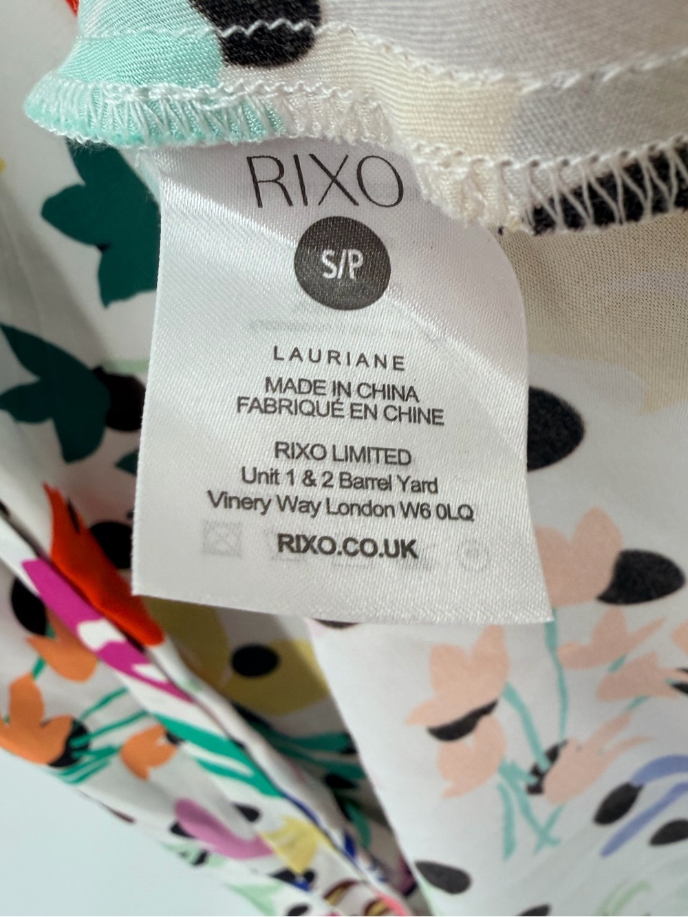 RIXO LONDON Lauriane Midi Dress Small US 6 UK 10 - Picture 5 of 7